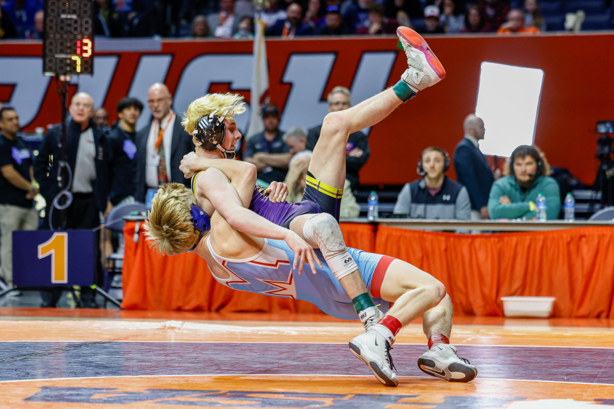 Illinois wrestling championships February 17 2024 Nate Latsch 25997